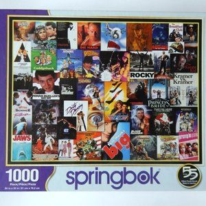 NEW ‘Going to the Movies’ Springbok 1000 Pc Jigsaw Puzzle